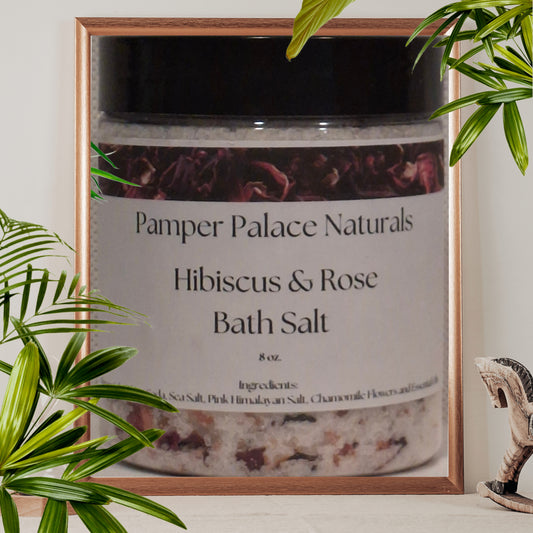 Hibiscus and Rose Bath Salt