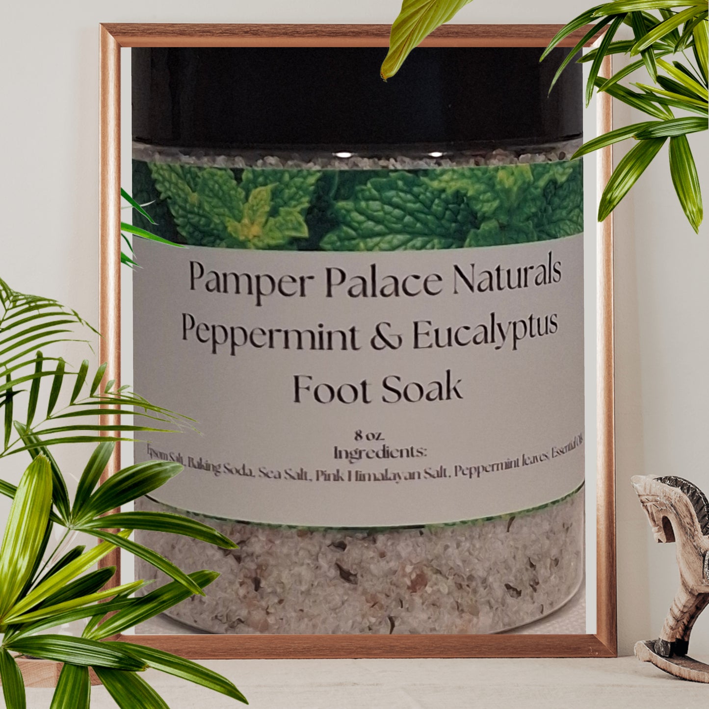 Peppermint and Eucalyptus Foot Soak